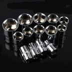 Coffret de 12 Clés à Douille – Kit de Réparation Multifonction pour Voiture, Moto & Vélo
