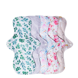 Lot de 5 Serviettes hygiéniques lavables et réutilisables
