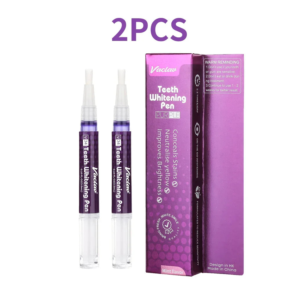 Stylo Magique Dents Blanches au Gel Violet - 2 ACHETÉS = 1 OFFERT