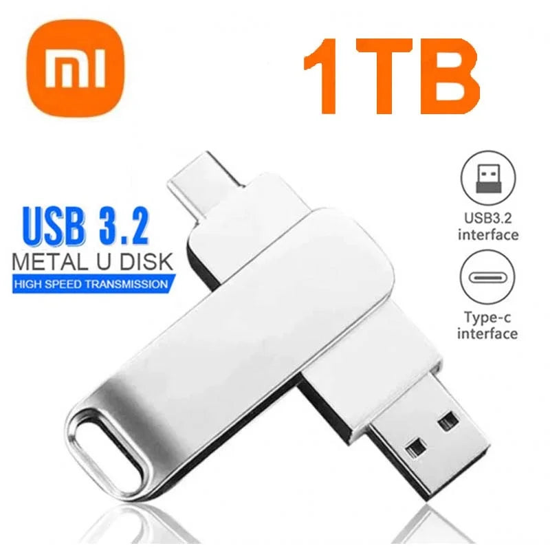 Clé USB 3.2 16TB + Adaptateur Type-C OFFERT