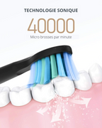 Brosse à dents électrique sonique
