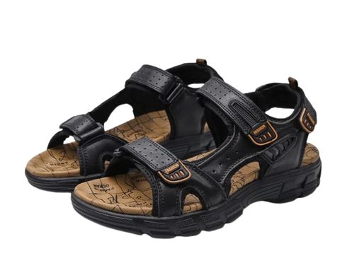 Sandales d'été en cuir pour homme