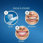 14x Bandes blanchiment dentaire