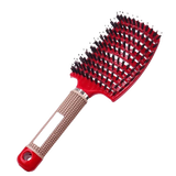 Brosse à Cheveux Démêlante en Poils de Sanglier