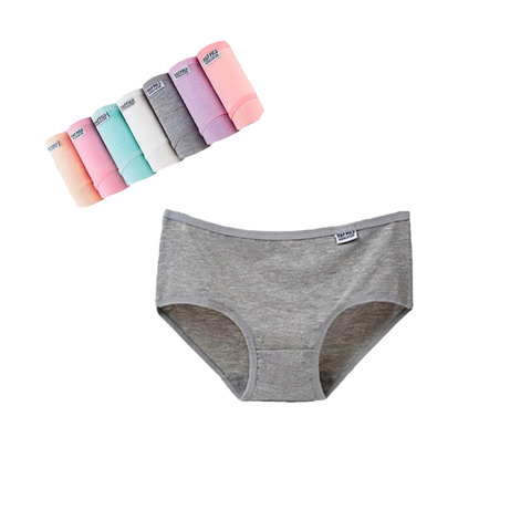 Lot de 7 Culottes en 100% coton