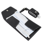 Pochette anti-bactérienne pour masques + Porte clé pour gel hydroalcoolique