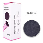 Lot de 60 disques pour râpe à pieds