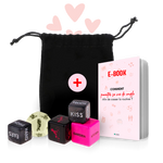 Pack complet jeu de dés coquins - 5 PCS + E Book OFFERT