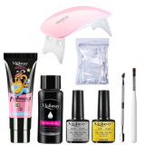 Kit Complet débutant faux ongles en PolyGel - Lampe OFFERTE