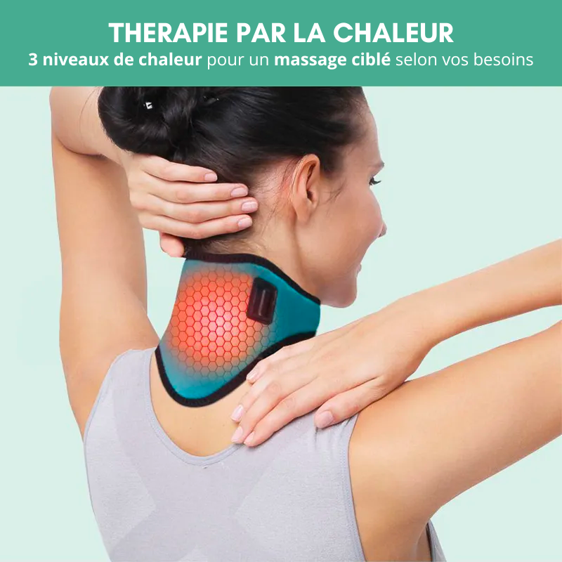 Minerve chauffante pour cervicales