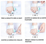 Attelle ajustable pour hallux valgus