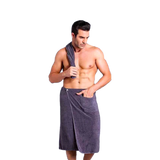 Lot de 2 Serviettes Ultra-absorbantes Homme