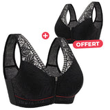 Soutien-gorge en dentelle avec fermeture à l'avant - 1 ACHETÉ = 1 OFFERT